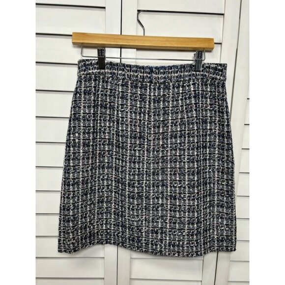 Ann Taylor Tweed A-Line Skirt Women's Size 4 Career Business Preppy NWT - Picture 8 of 8